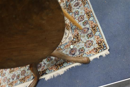 A Tabriz cream ground rug, 245cm x 131cm